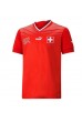 Zwitserland Granit Xhaka #10 Voetbaltruitje Thuis tenue WK 2022 Korte Mouw